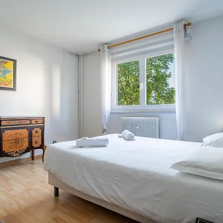 Le Grand Elsau - Wifi - Parking Gratuit - 15 Min Centre Apartment